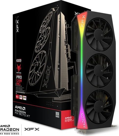 XFX Radeon RX 9070XT Mercury OC Gaming Edition 16GB
