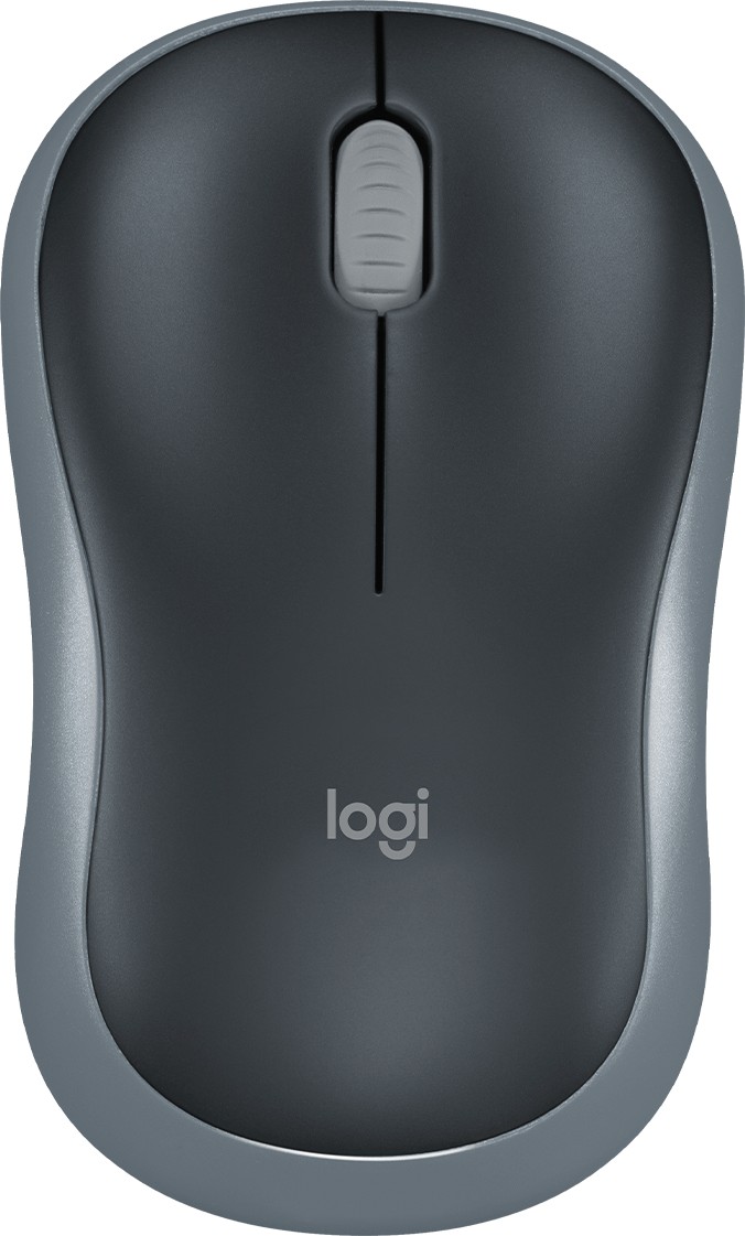 Logitech M185 Wireless Maus grau
