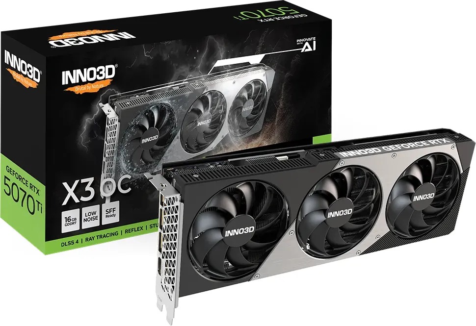 Inno3D RTX5070Ti X3 OC 16GB