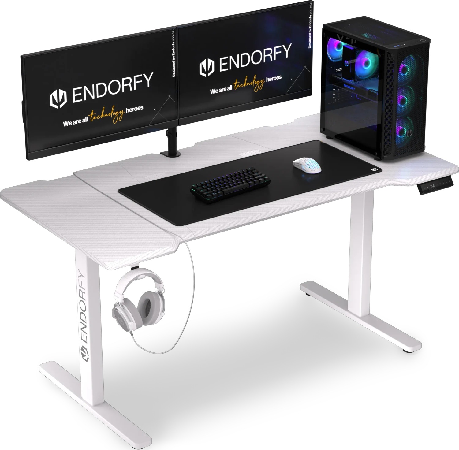 Endorfy Atlas L Electric white