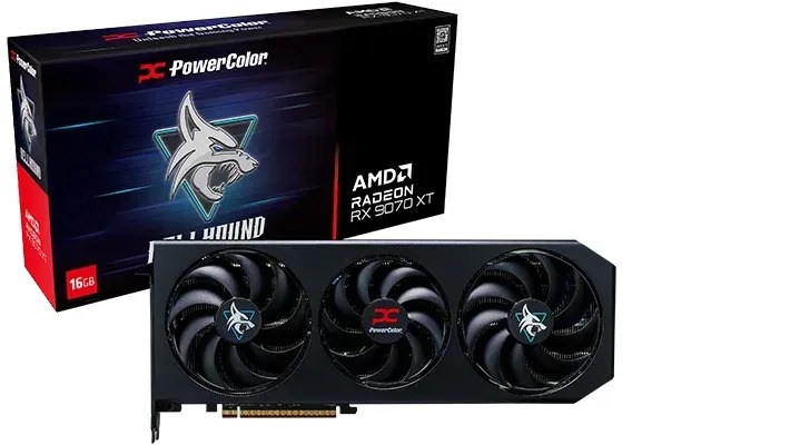 Powercolor Radeon RX 9070XT Hellhound 16GB