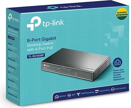 TP-Link TL-SG1008P 8-Port PoE
