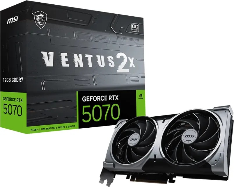 MSI RTX5070 Ventus 2X OC 12GB