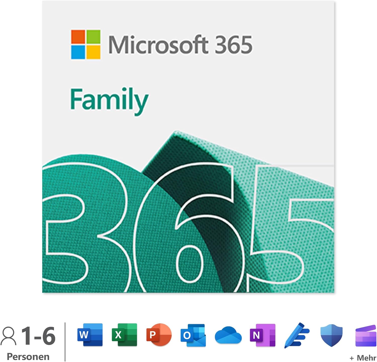Microsoft Office 365 Family Jahreslizenz Digital