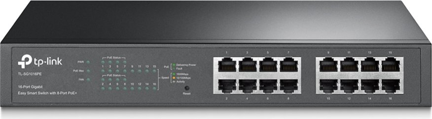 TP-Link TL-SG1016PE 16-Port PoE TP-Link TL-SG1016PE 16-Port PoE