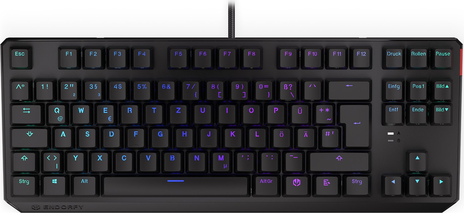 Endorfy Thock TKL Pudding Onyx Black