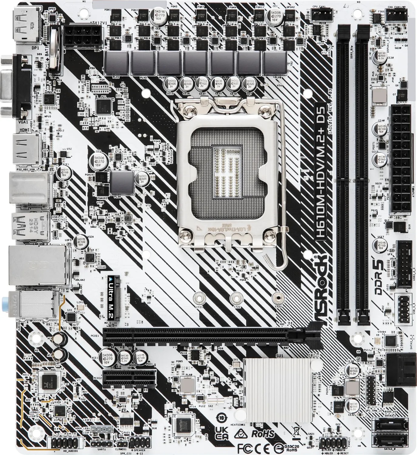Asrock H610M-HDV/M.2