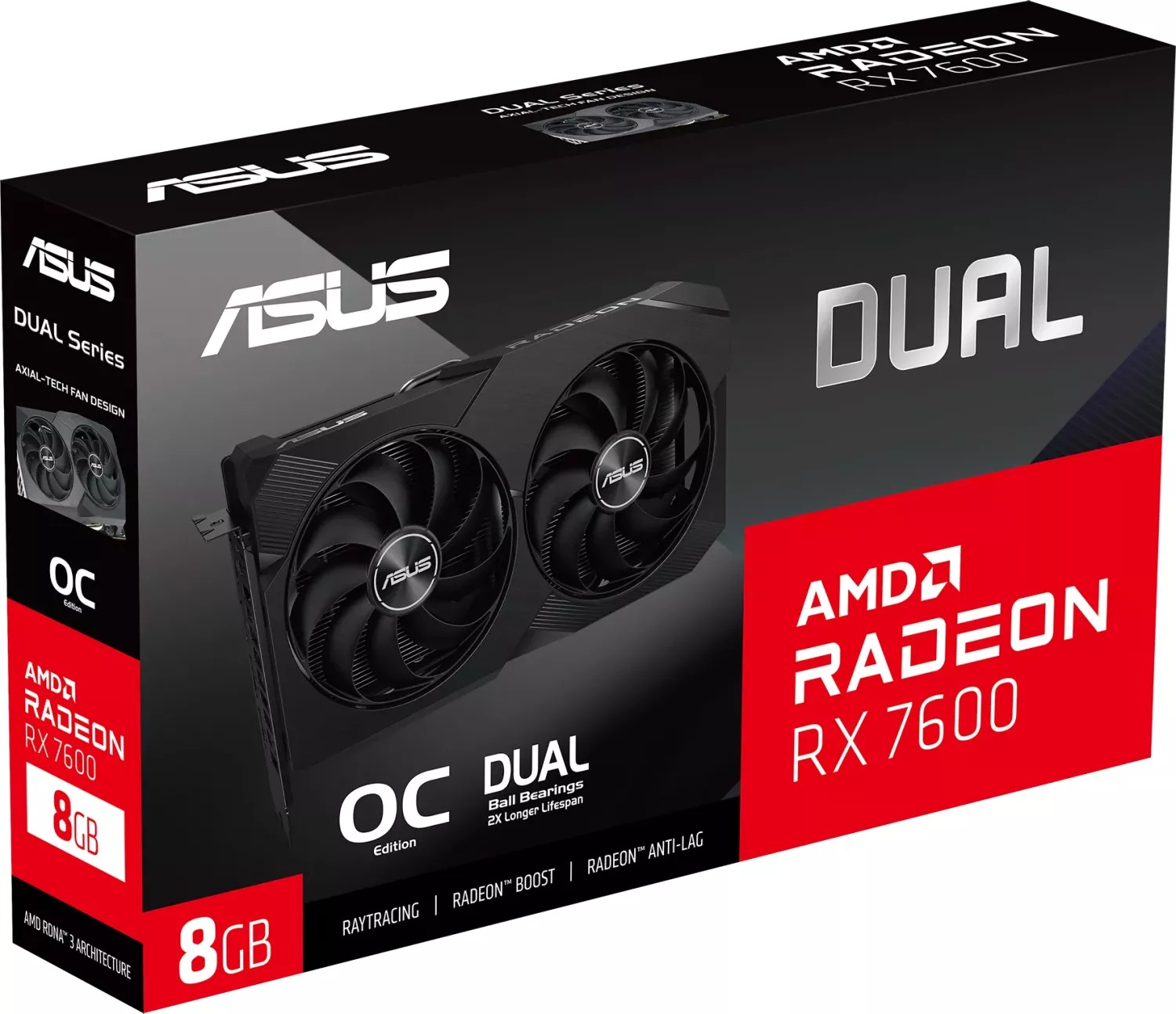 Asus RX 7600 Dual OC V2 8GB Asus RX 7600 Dual OC V2 8GB
