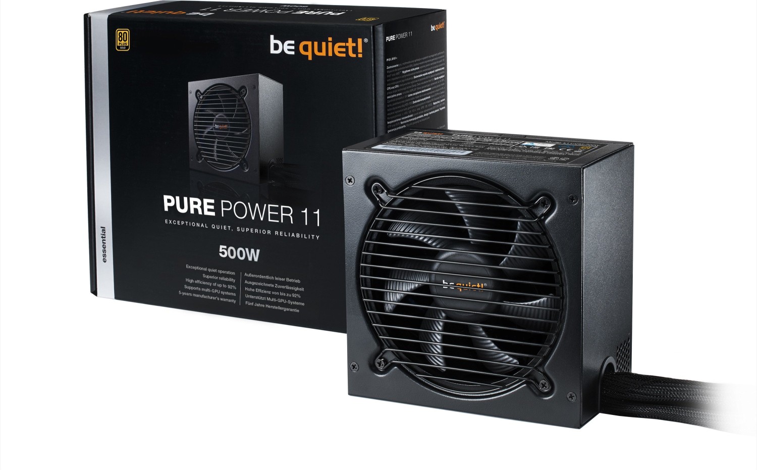 BeQuiet! Pure Power 11 500 Watt BeQuiet! Pure Power 11 500 Watt
