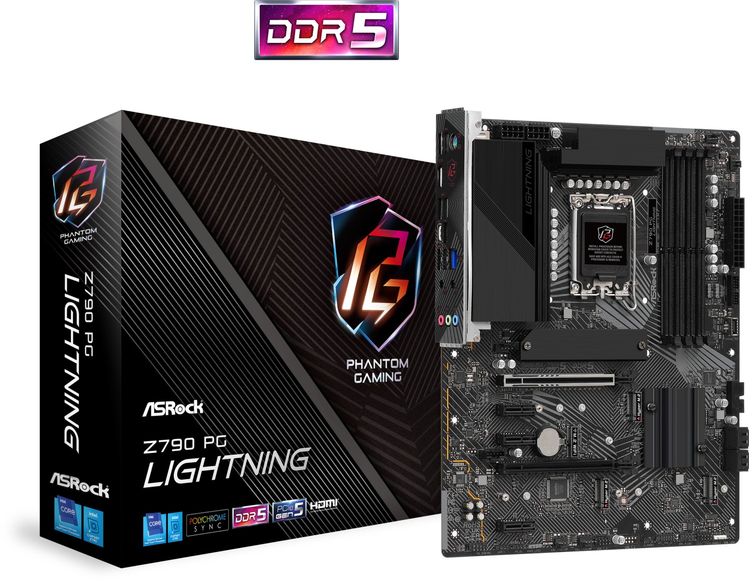 Asrock Z790 Phantom Gaming Lightning Asrock Z790 Phantom Gaming Lightning