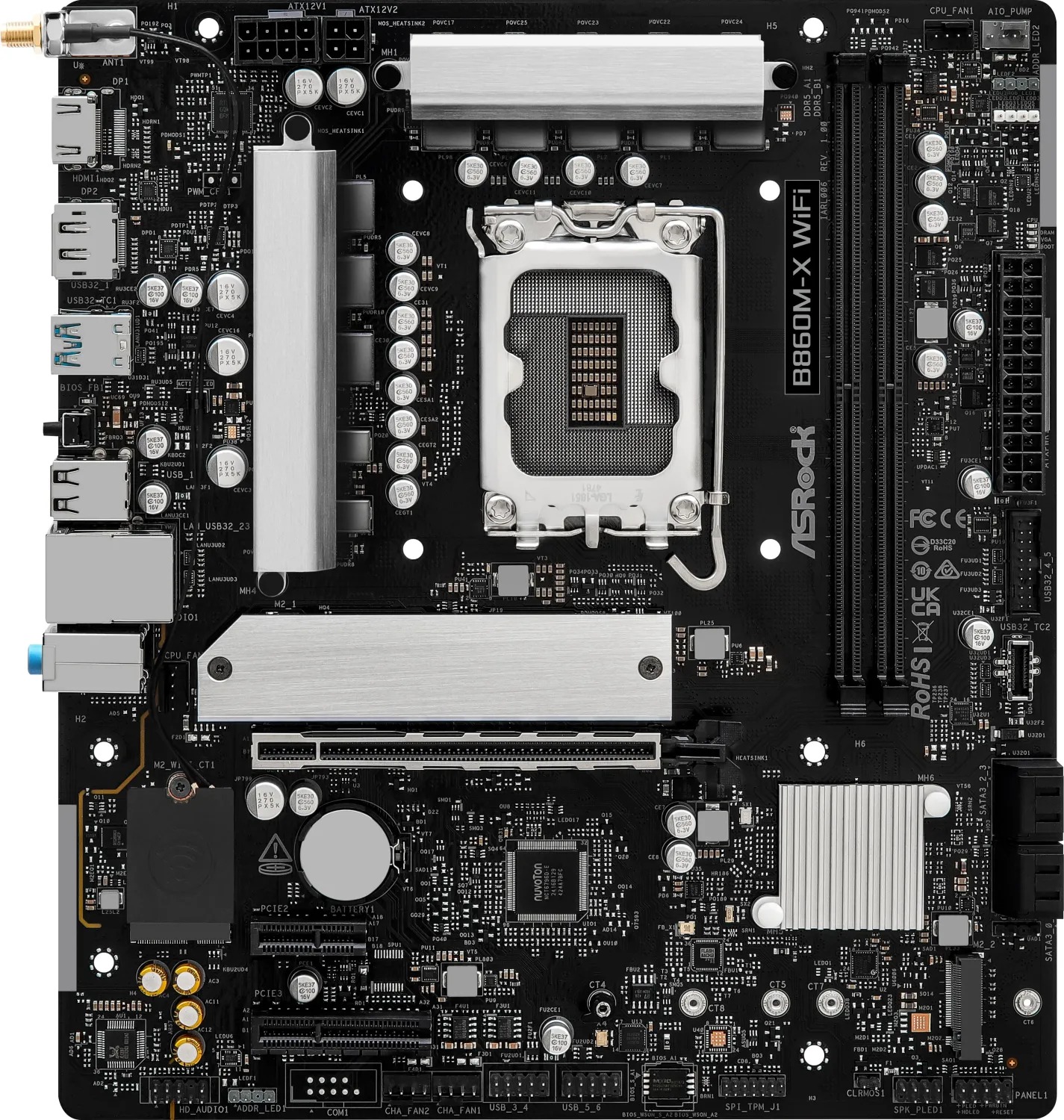ASRock B860M-X WiFi ASRock B860M-H2