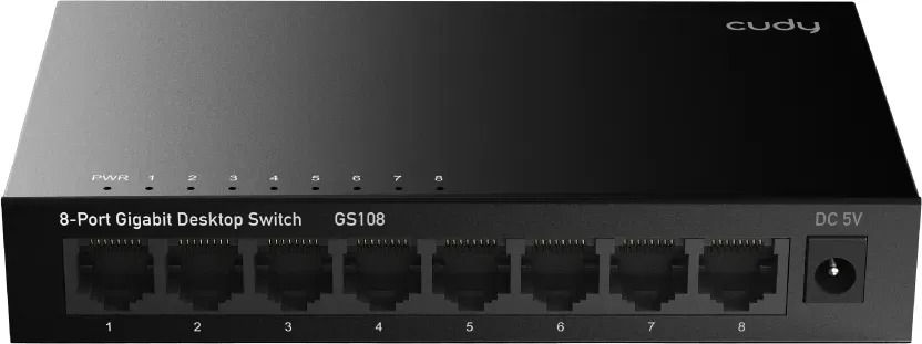 Cudy GS108 8-Port Cudy GS108E 8-Port managed