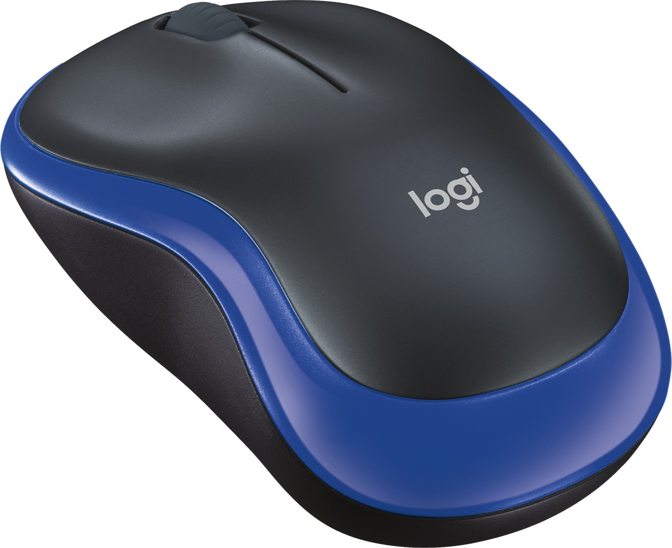 Logitech M185 Wireless Maus blau