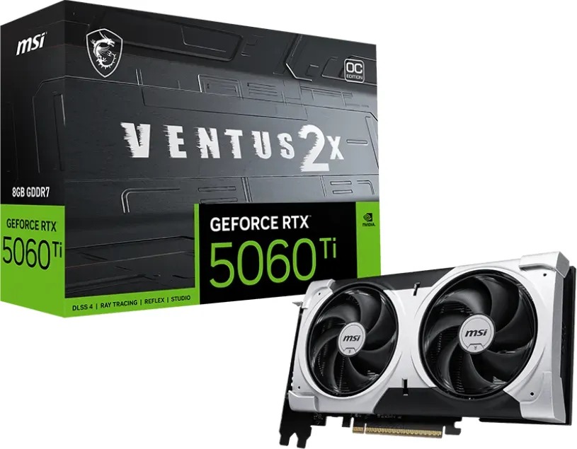 MSI RTX5060Ti Ventus 8GB
