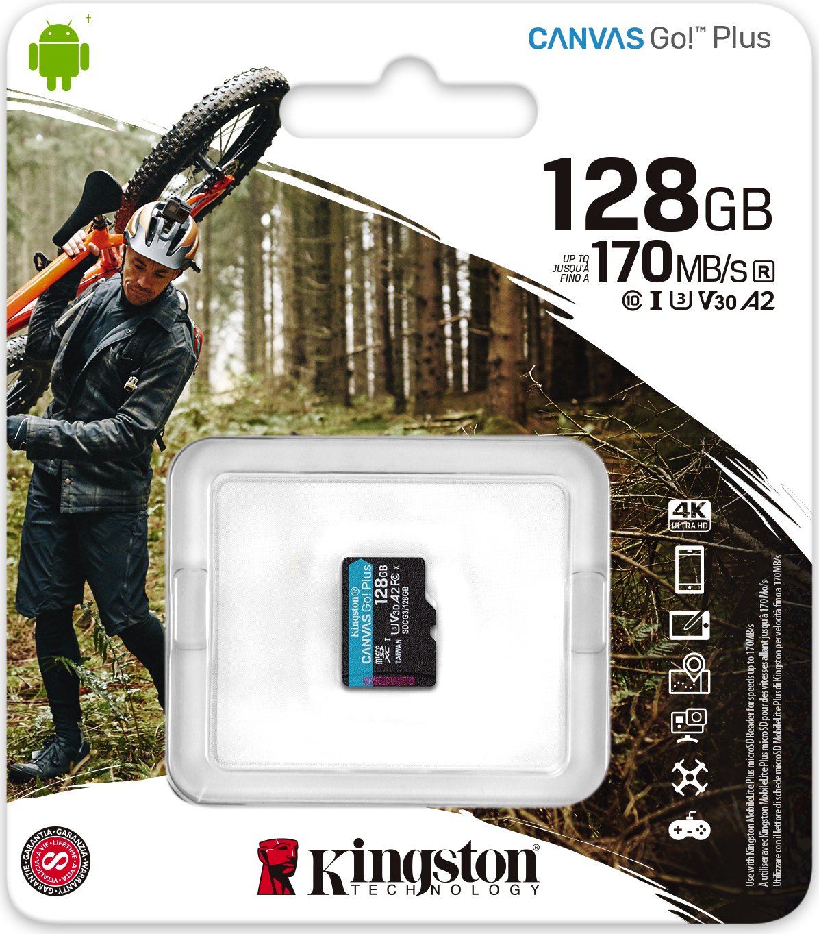 Kingston Canvas Go! Plus 128GB Kingston Canvas Go! Plus 128GB